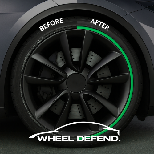 Wheel Defend™ Wheel Rim Protector – Green